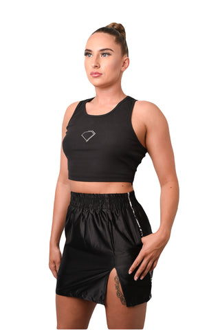 Crop Top - BLACK