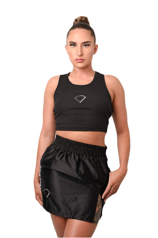 Freedom Skirt - CHARCOAL BLACK