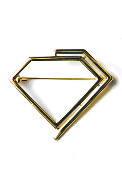 18K Gold Brooch